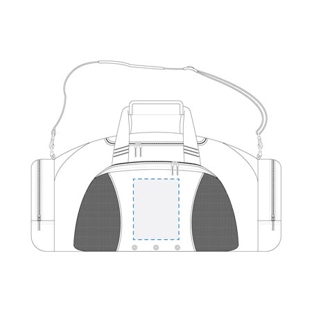 Supacolour/Screen Print Front Decoration Area