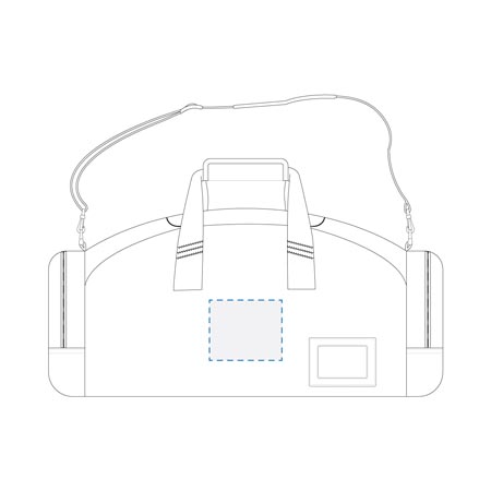 Supacolour/Screen Print Back Decoration Area