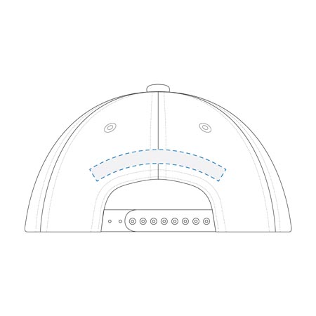 Supacolour Back Curved Decoration Area
