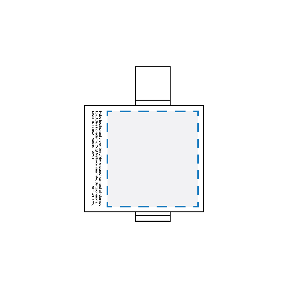 Digital Label Print Decoration Area