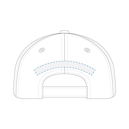 Embroidery Back-curved Decoration Area