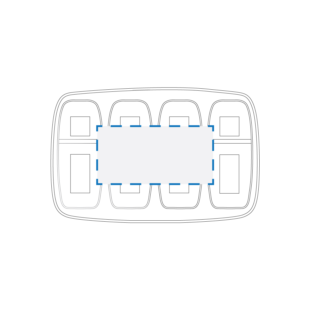 Pad Print Decoration Area