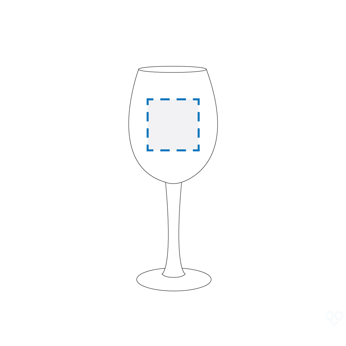 Per Colour Print Decoration Area (Glass)