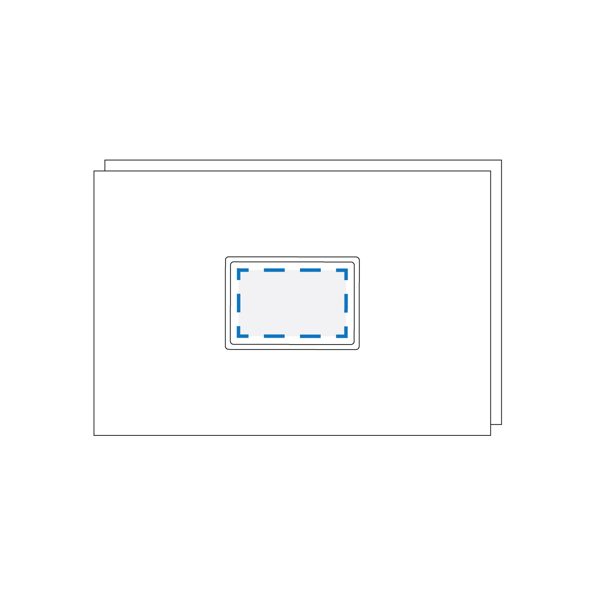 Full Colour Sticker Print Decoration Area (D)
