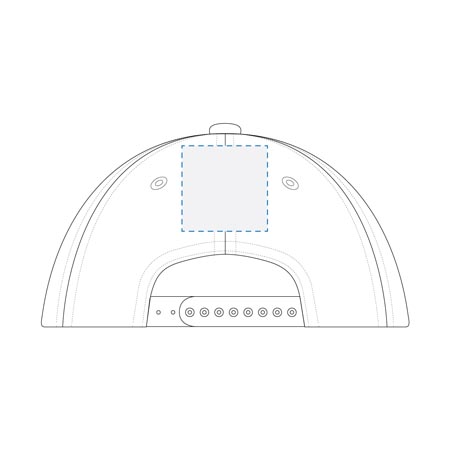 Embroidery Back Decoration Area