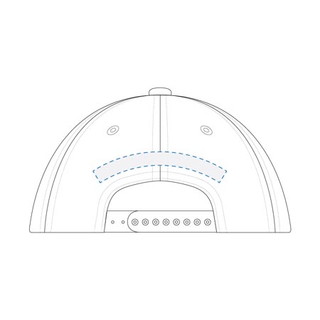 Embroidery Back (curved) Decoration Area