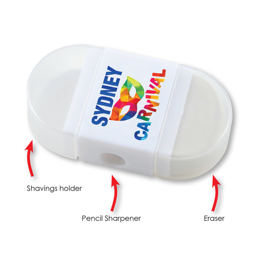 2 in 1 Sharpener and Erasers