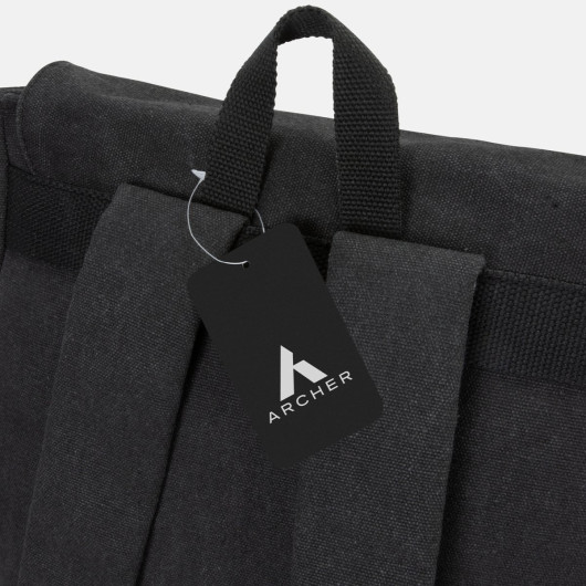 ARCHER Copenhagen Canvas Backpack Hangtag