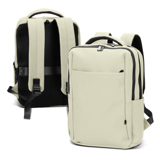 ARCHER Soft-Touch Daily Backpack Ecru