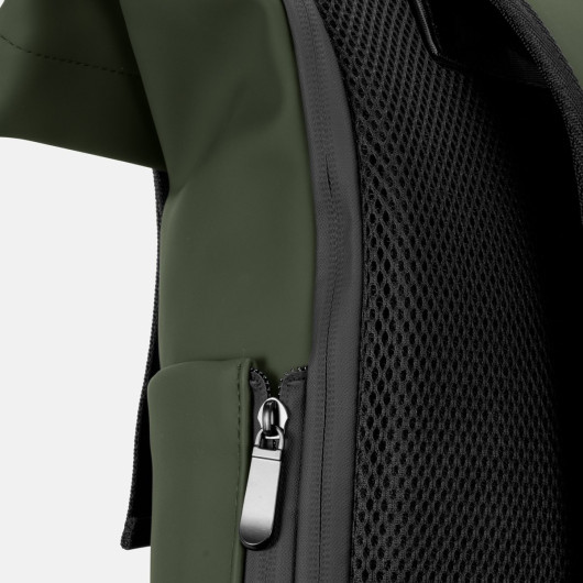 ARCHER Soft-Touch Flap Backpack Zip