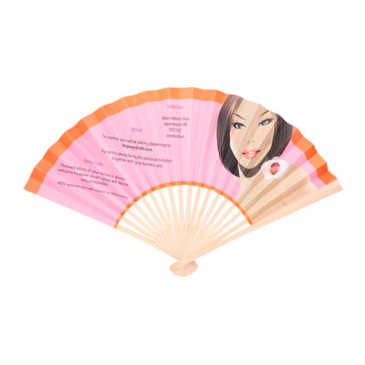 Promo Fan Promotional Bamboo Foldable Fans | Promotion Products