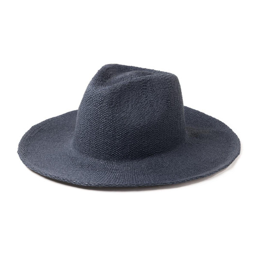 Airlie Paper Straw Hat - Navy