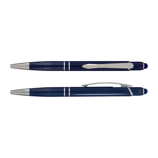 Saturn Aluminium Pen - Navy Blue