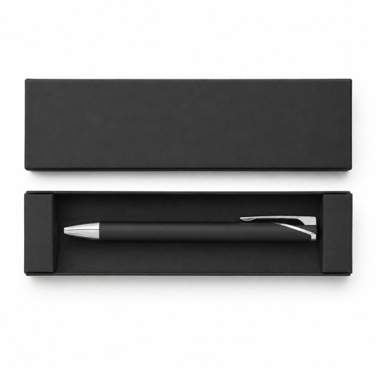Maddie Gel Ink Pen - Cardboard with Pen Inserted