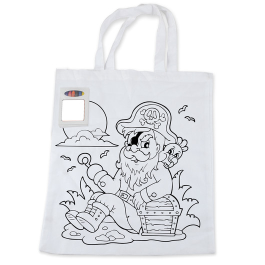 Colouring Cotton Tote Bags