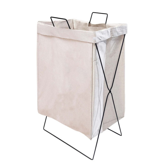 Artiss Cotton Laundry Basket  LDB003_2