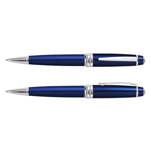 Cross Bailey Ballpoint Pen Blue Lacquer