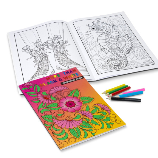 Custom Cover Colouring Book - A4 Adults