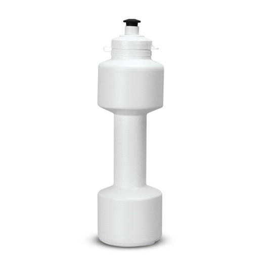 Dumbbell Bottle White