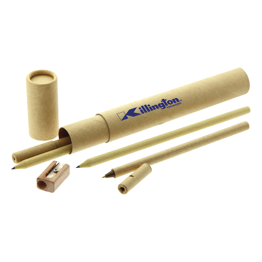Express Paper Tube Pen & Pencil Sets