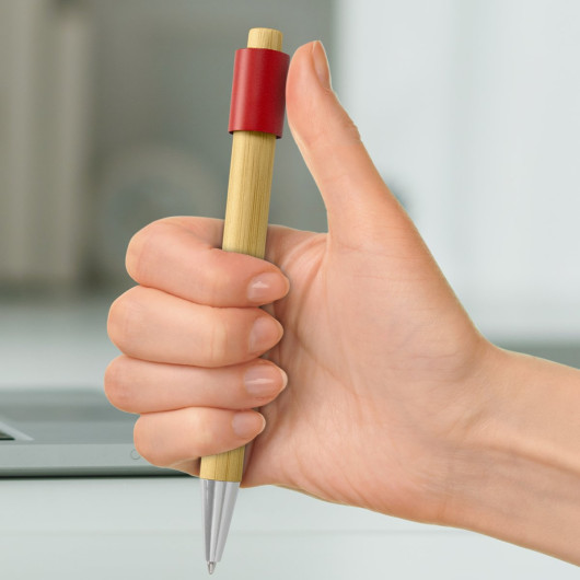 Unwind Bamboo Spinner Pen Feature