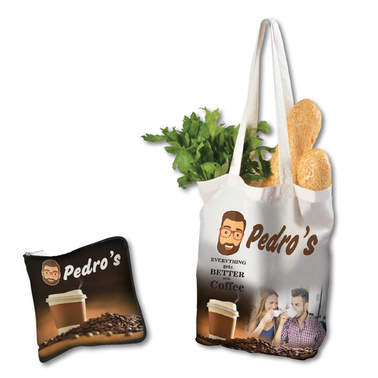 Full Colour Folding Shopping Bags