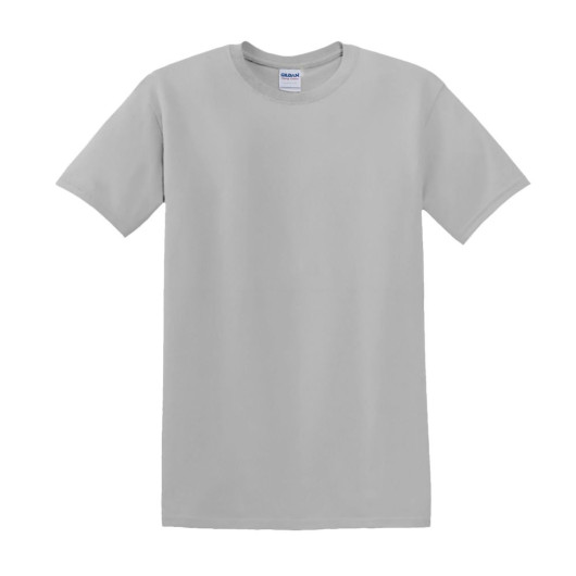 Gildan Heavy Cotton T-Shirt – Modell 5000, Sport Grey | Robustes Baumwollshirt | Für Siebdruck & Alltag