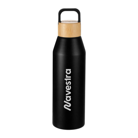 Aspen Recycled Bottle with Bamboo Lid - 1L SKU - Uncategorized