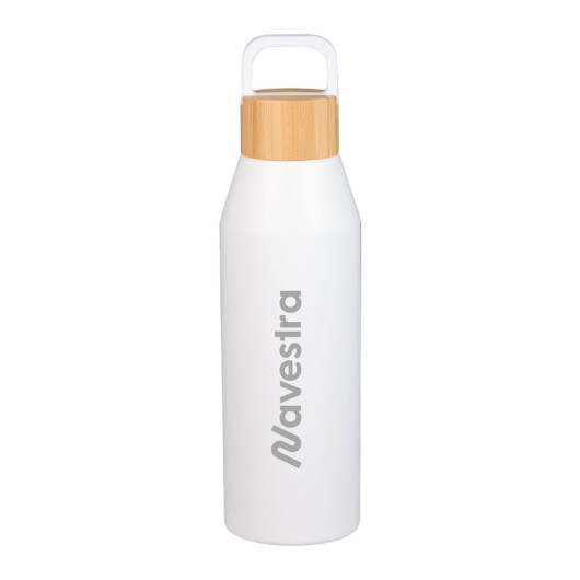 Aspen Recycled Bottle with Bamboo Lid - 1L SKU - Uncategorized