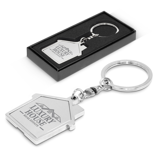 House Metal Keyrings