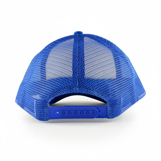 White Front 5 Panel Trucker Mesh Cap  HDW003_11