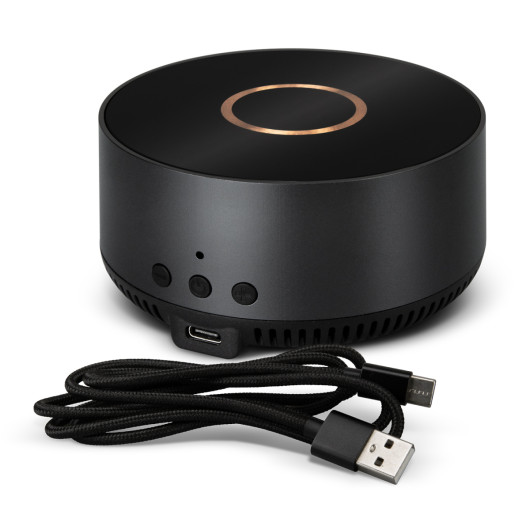 INGENIO Arc Wireless Charging Speakers Gunmetal/Black