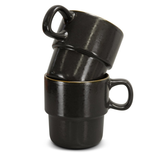 Keepsake Stackable Coffee Cup - Set of 2 Stacked