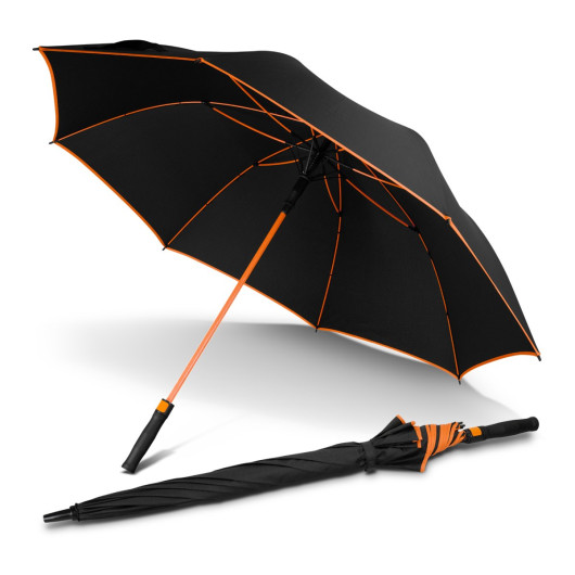Black/Orange Kraken Umbrellas
