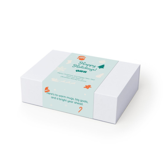 Large Magnetic Gift Box - Happy Holidays