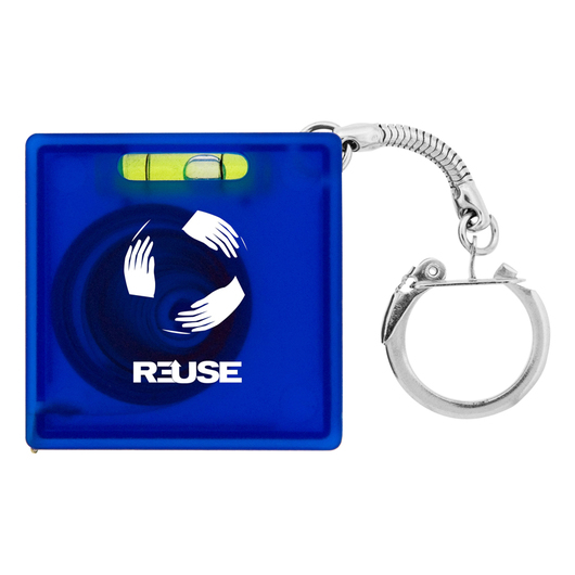 Level and Tape Measure Keychains