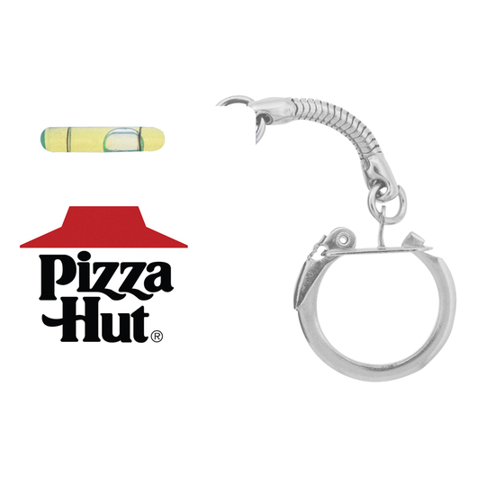 Level and Tape Measure Keychains