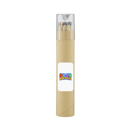 Colouroo Long Pencils in Tube - 1 Pos Digital Label