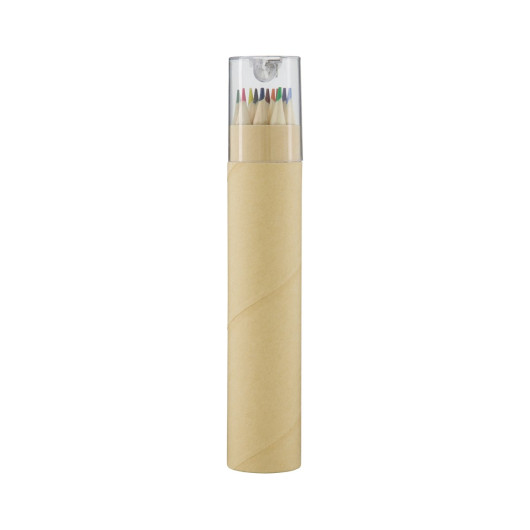 Colouroo Long Pencils in Tube - Clear/Natural