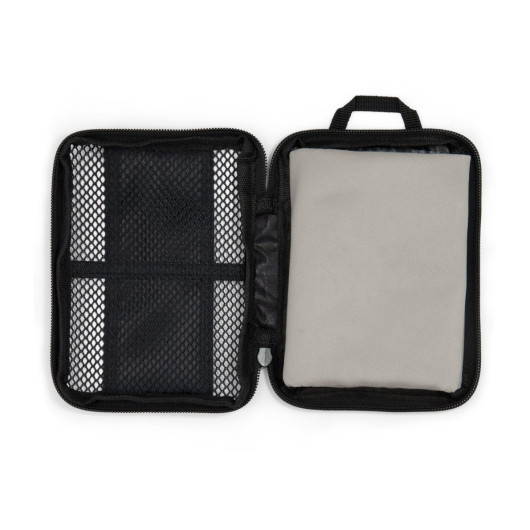 Vision Sports Towel - Open Mesh Pouch with Light Grey Towel