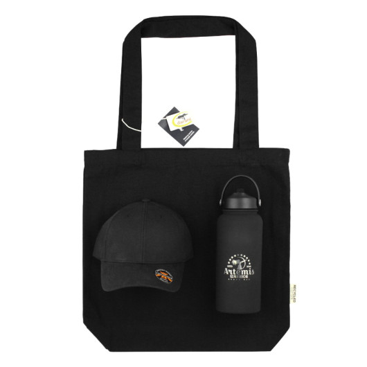 Giftset - Darani Orissa Tote  + Laredo Bottle + Trekk Alliance Cap SKU - Alternate