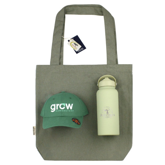 Giftset - Darani Orissa Tote  + Laredo Bottle + Trekk Alliance Cap SKU - Alternate