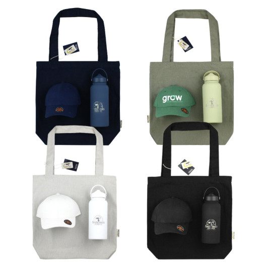 Giftset - Darani Orissa Tote  + Laredo Bottle + Trekk Alliance Cap Product - Hero