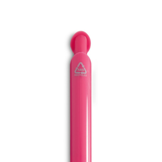 Octave Gel Ink Pen - Pink Back Close Up