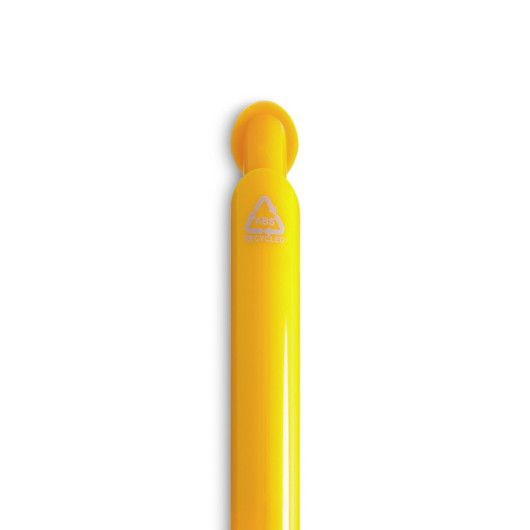 Octave Gel Ink Pen - Yellow  Back Close Up