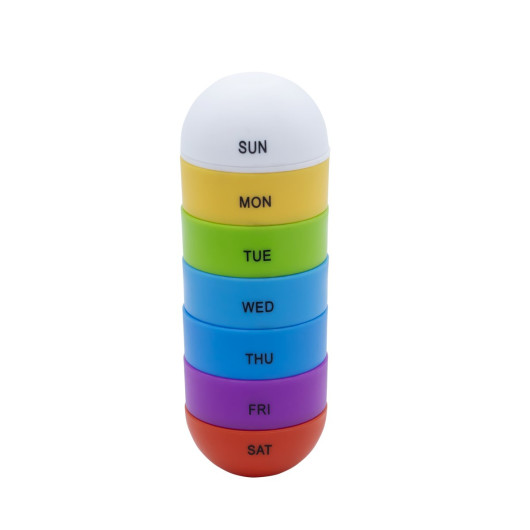 Rainbow Pill Tube