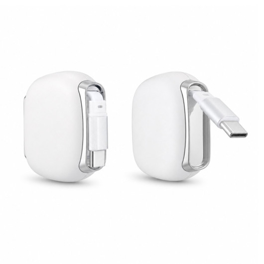 Reel 100W Cable - White Magnetic Sides