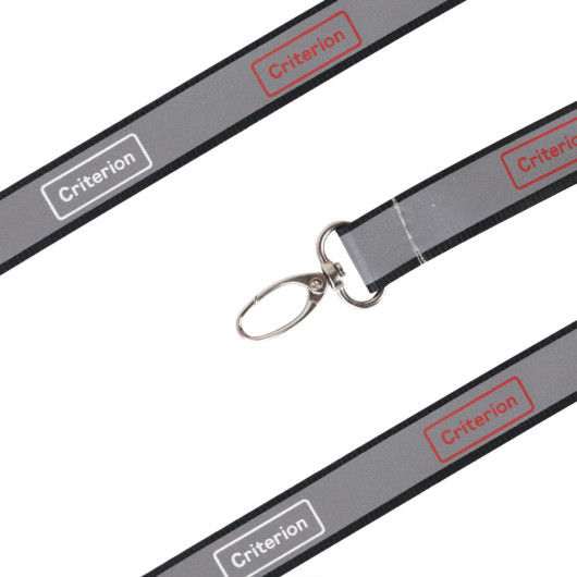 Black Reflector Safety Lanyards