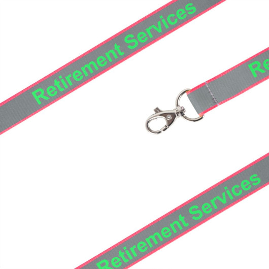 Red Reflector Safety Lanyards