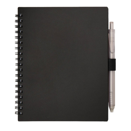 Niove Recycled PP JournalBook & Pen SKU - Hero